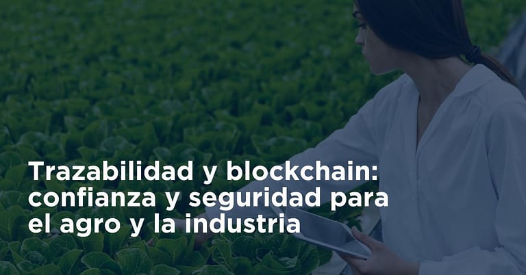 Trazabilidad y blockchain: confianza y seguridad para el agro y la industria